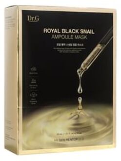 Royal Black Snail Ampoule Mask Set 30ml x 10 sheets
