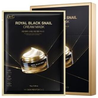 Royal Black Snail Cream Mask Set 16g x 5 sheets