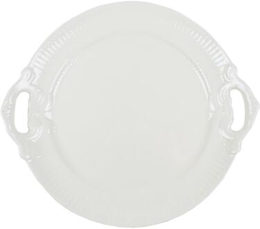 Royal Boch Vienne Taartplateau ø27cm wit