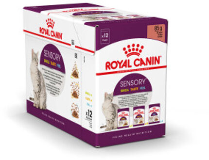 Royal Canin 96x85g Sensory Smell Taste Feel in Saus Royal Canin Kattenvoer