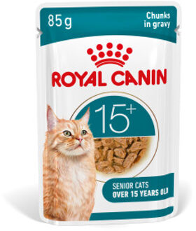 Royal Canin Ageing 15+ - Kattenvoer - 12x85 gram - 1,02 kg
