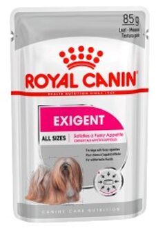 Royal Canin Exigent natvoer hond (paté) 4 dozen (48 x 85 g)