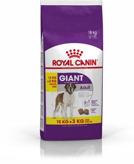 Royal Canin Giant Adult - Hondenvoer - 15+3 kg Bonusbag