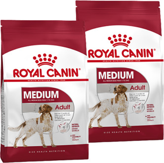 Royal Canin Medium Adult hondenvoer 2 x 15 kg