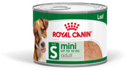 Royal Canin Mini Adult natvoer hond (paté) 1 tray (12 x 195 g)