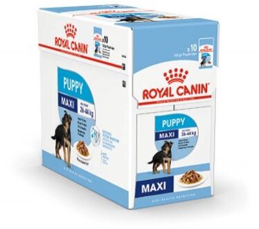 Royal Canin Shn Maxi Puppy Pouch - Hondenvoer - 10x140 g