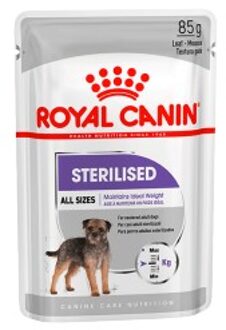 Royal Canin Sterilised natvoer hond (paté) 4 dozen (48 x 85 g)
