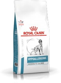 Royal Canin Veterinary Diet 2 x 14 kg Hypoallergenic Moderate Calorie Royal Canin Veterinary Hondenvoer