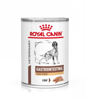 Royal Canin Veterinary Diet 24x 410g Royal Canin Veterinary Canine Gastrointestinal High Fiber Mousse Hundefutter nass