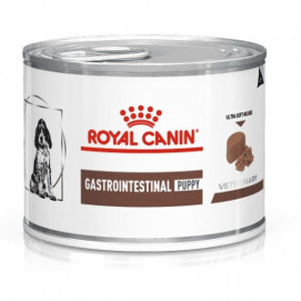 Royal Canin Veterinary Diet Gastro Intestinal Junior - Dieetvoeding spijsvertering van pups tot 12 maanden  12 x 195 gram blikjes