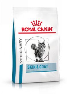 Royal Canin Veterinary Diet Skin & Coat kattenvoer 4 x 3,5 kg