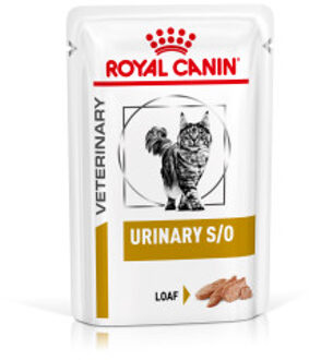 Royal Canin Veterinary Diet Urinary S/O Loaf (Mousse) 12 x 85g Kattenvoer