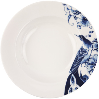 Royal Delft Peacock Symphony - Diep bord 24cm