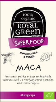 Royal Green Biologische Maca (60 veggie caps) - Royal Green