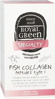Royal Green Fish Collagen peptides type 1 - 110 gram