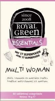 Royal Green Multi Woman