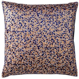 ROYAL - Kussenhoes met patroon 45x45 cm - Insignia Blue - blauw