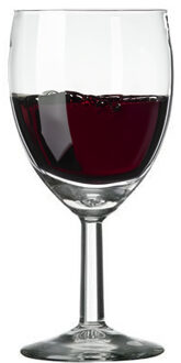 Royal Leerdam 6x Wijnglazen voor rode wijn 290 ml Gilde Transparant