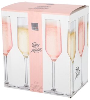 Royal Leerdam Champagneglas Moment Set 6 21 Cl