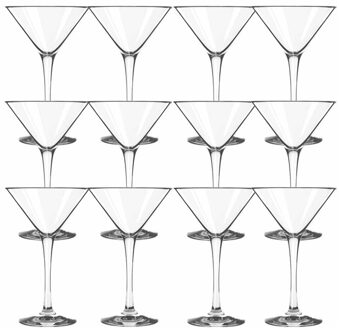 Royal Leerdam Cocktailglazen - 12x stuks - martini - glas - 250 ml - Cosmopolitan