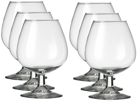 Royal Leerdam Cognacglazen Specials - 18x - transparant - 370 ml - Cognac glazen op voet