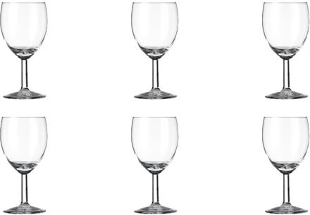 Royal Leerdam Gilde wijnglas - 20 cl - 6 stuks Transparant