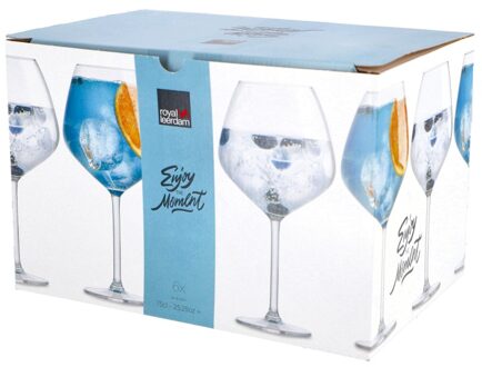 Royal Leerdam gin tonic moment set 6 75cl
