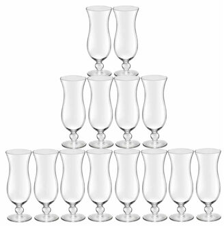 Royal Leerdam grote Cocktailglazen Hawaii - 12x stuks - glas - 440 ml - Pina Colada en meer