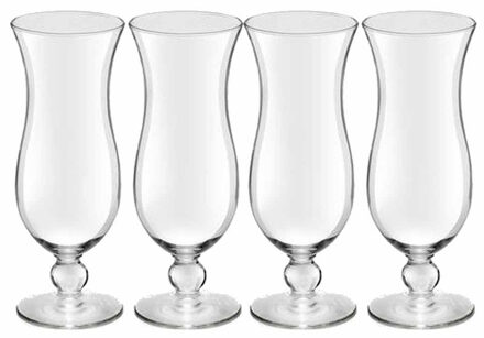 Royal Leerdam grote Cocktailglazen Hawaii - 8x stuks - glas - 440 ml - Pina Colada en meer