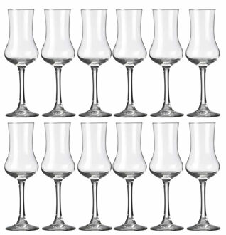 Royal Leerdam Likeur/borrelglazen - 18x stuks - transparant - 90 ml - Specials serie