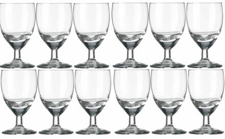 Royal Leerdam Likeur/borrelglazen Gilde - 12x stuks - transparant - 60 ml