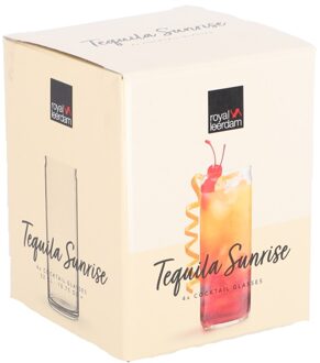 Royal Leerdam Tequila Sunrise Glas Set 4