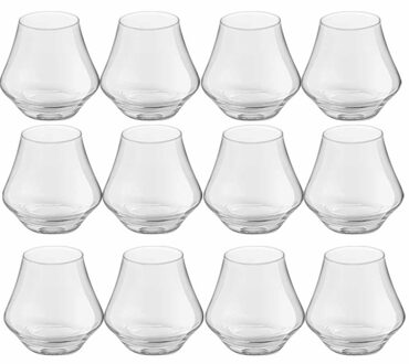 Royal Leerdam Whiskey glazen Artisan - 12x stuks - 290 ml - borrelglazen