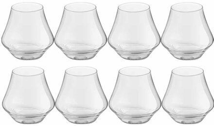 Royal Leerdam Whiskey glazen Artisan - 8x stuks - 290 ml - borrelglazen