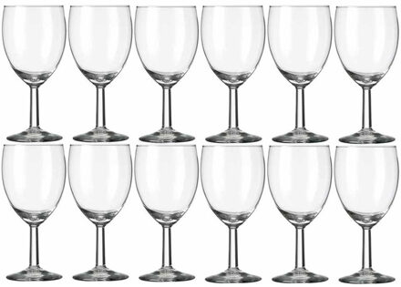 Royal Leerdam Wijnglazen Gilde - 12x stuks - rode wijn - 290 ml