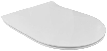 Royal Plaza Belbo closetzitting - slimseat - quickrelease - softclose - mat wit Wit mat