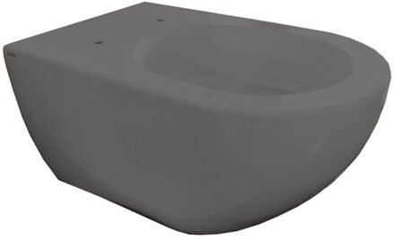 Royal Plaza Belbo wandcloset - 55cm - cycloneflush - zonder spoelrand - antracite