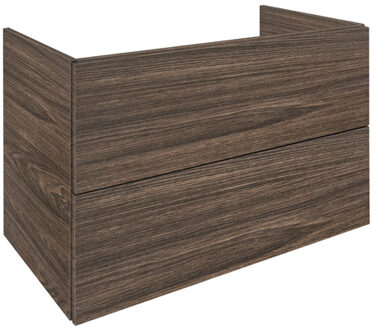 Royal Plaza Intent wastafelonderkast 120x45x59cm 2 lades eiken bruin