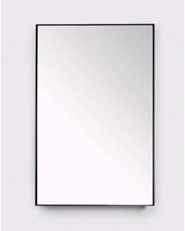 Royal Plaza Merlot spiegel 80 x 80 cm mat zwart