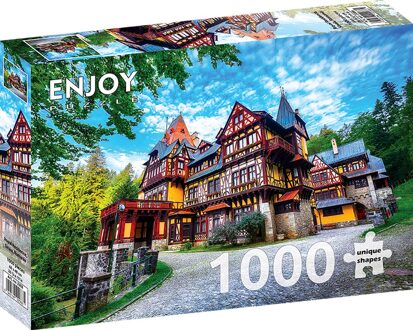 Royal Residence, Sinaia, Romania Puzzel (1000 stukjes)