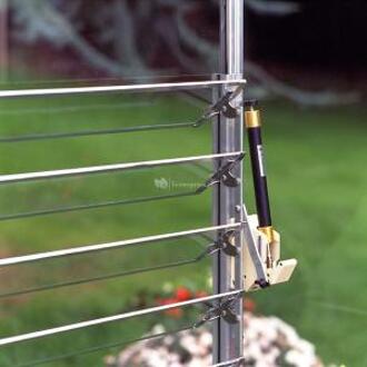 Royal Well automatic opener louvre Grijs