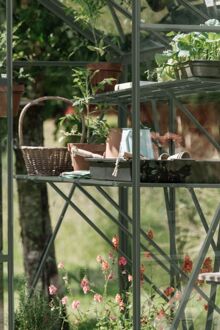 Royal Well Kate V - Kweektafel - Groen/grijs - 2,5x42,5x424 cm