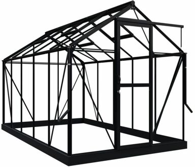 Royal Well Mary III - Tuinkas - Zwart - Veiligheidsglas & Polycarbonaat