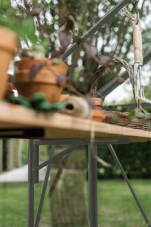 Royal Well Mary/Kate - Opklapbare steun - Groen/grijs - 2,2x17x40 cm - 2,2x17x40 cm