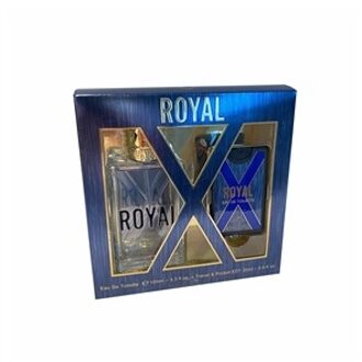 Royal X Giftset Eau De Parfum 100ml + Pocket Parfum 20ml For Men