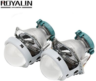 ROYALIN Metalen Hella 3R G5 Bi Xenon Koplampen Lens D2S Lights Projector Universele Auto Lamp D1S D2H D3S D4S Lampen motoren Retrofit