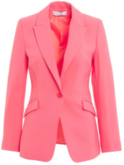 Roze Blazer voor Dames Kaos , Pink , Dames - XL