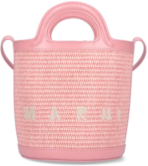 Roze Bucket Tas Marni , Pink , Dames - ONE Size