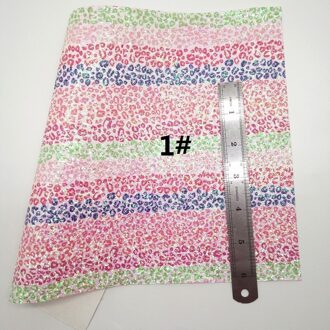 Roze Chunky Glitter Leer, Kant Glitter Stof, regenboog Katoen Voor Boog A4 21X29Cm Twinkling Ming KM141