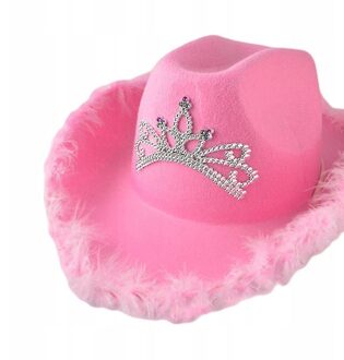 Roze Cowgirl hoed